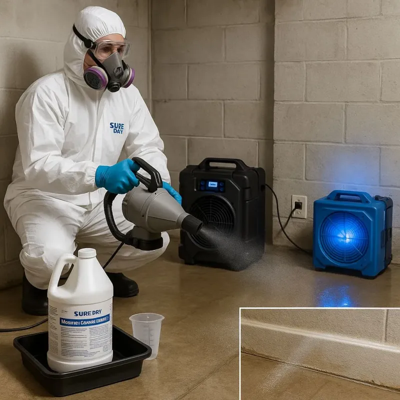Sanitization and Odor Removal process in Purvis, MS