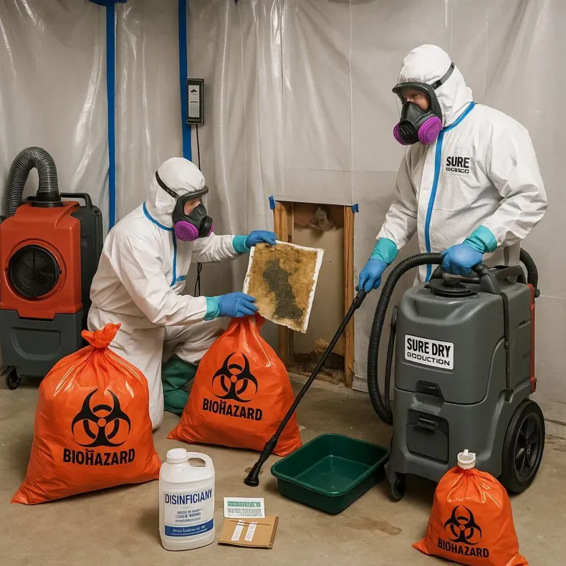 Contaminated Water Handling Protocols process in Purvis, MS